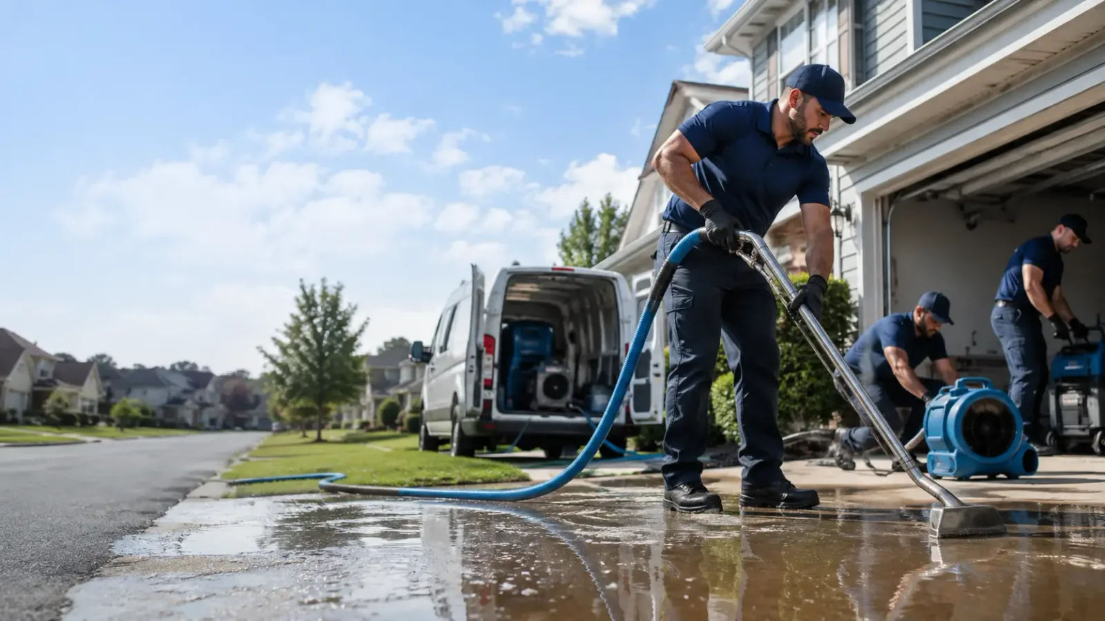 Flood Damage Restoration in Ninnekah, OK